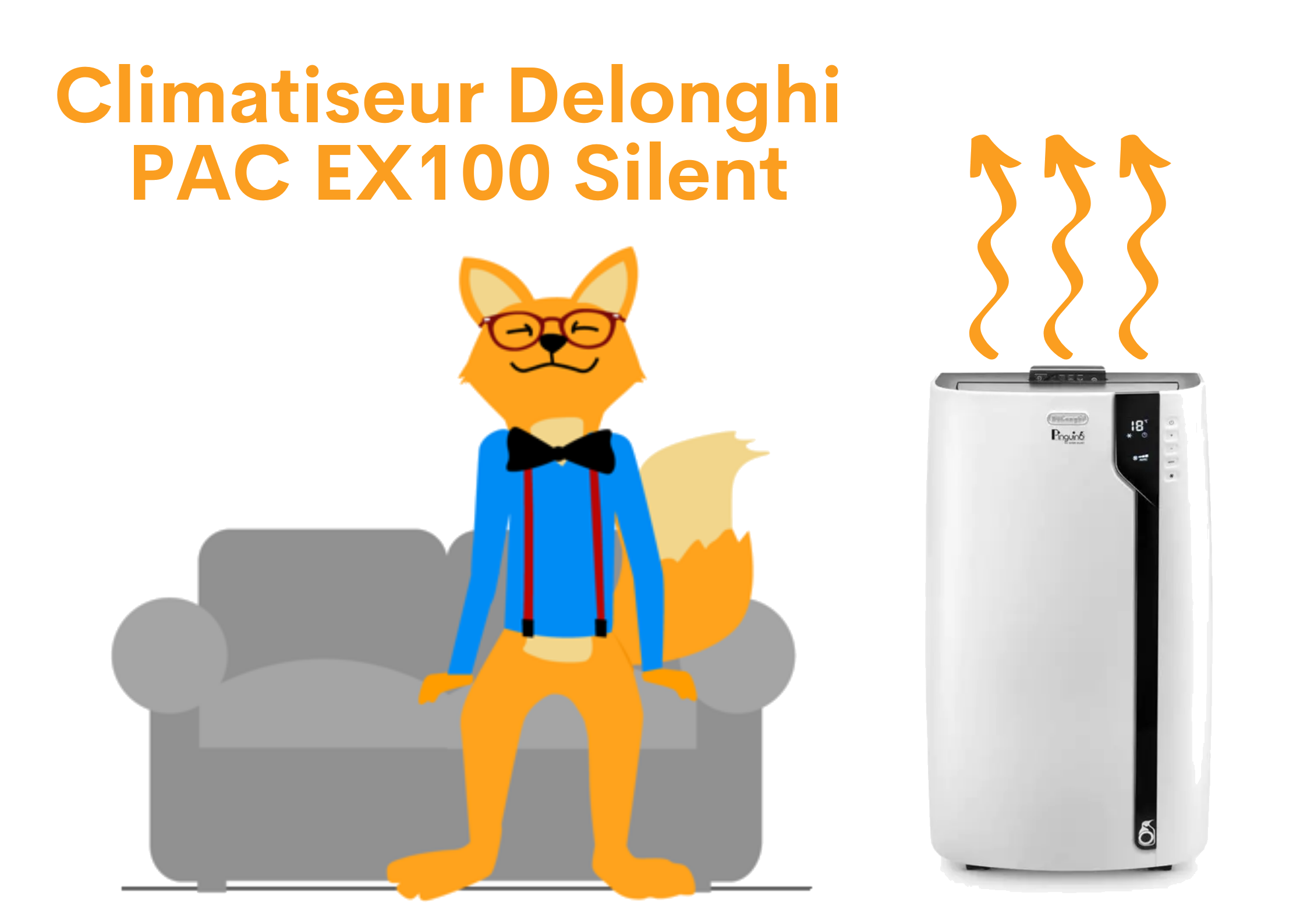 Climatiseur Delonghi mobile PAC EX100 Silent Avis 2024